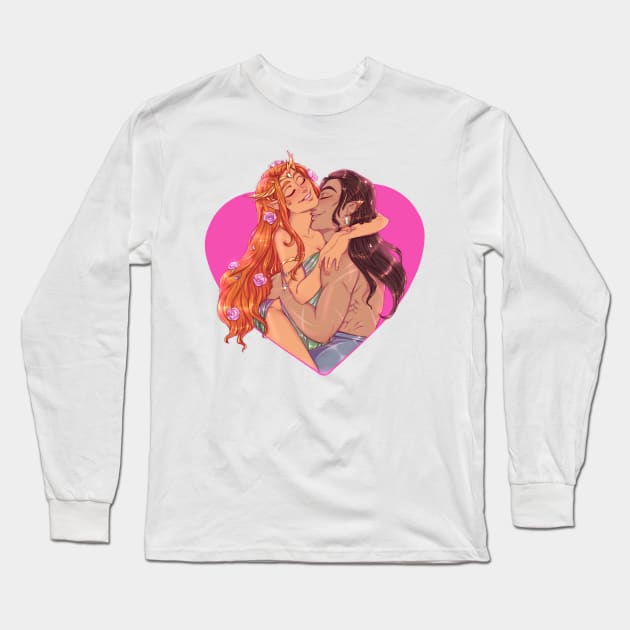 Kiki and Vax Long Sleeve T-Shirt by Itsacuteart